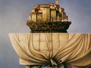 Paesaggio italiano (olio su tela cm.60x70)