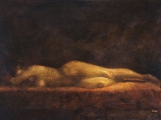 Nudo (olio su tavola cm.60x90)