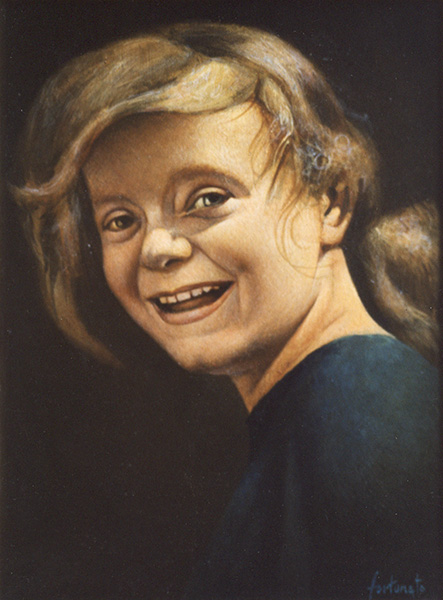 Martina(olio su tavola cm.40x30) 1992