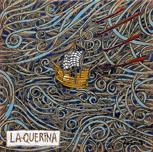 La Querina (cuerda seca e smalti ceramici, cm.20x20)